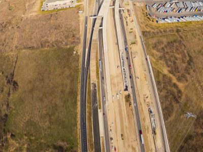 I-35W south of SH 170 looking north