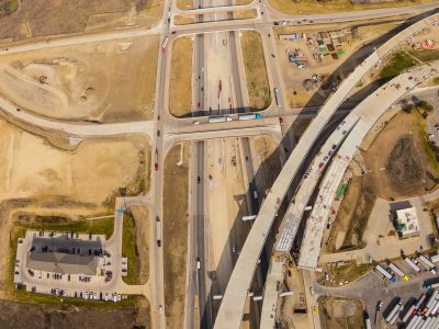 I-35W at SH 170 looking north