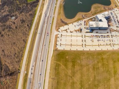 I-35W between Alliance Blvd. and Eagle Pkwy. looking south