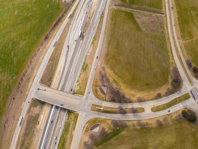 I-35W at Alliance Blvd. looking south