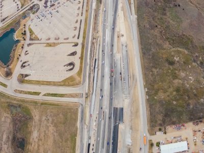 I-35W between SH 170 and Westport Pkwy. looking south