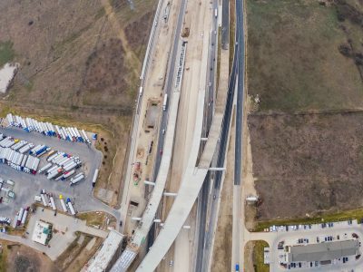I-35W at SH 170 looking south 