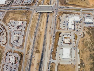 I-35W at Heritage Trace Pkwy. looking south