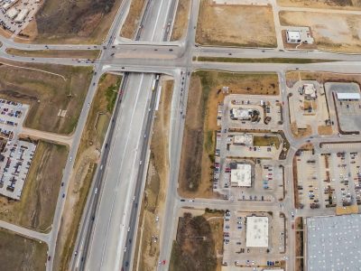 I-35W at N Tarrant Pkwy. looking south