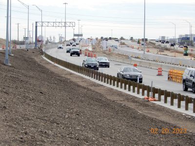 Work on I-35W between Keller Hicks Rd. and SH 170