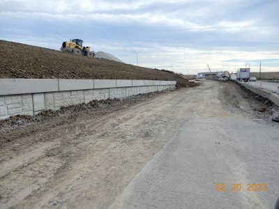Work on I-35W between SH 170 and Westport Pkwy. 
