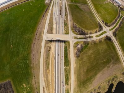 I-35W at Alliance Blvd. looking south