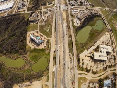 I-35W just north of Westport Pkwy. looking south