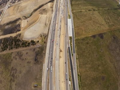 I-35W between SH 170 and Keller Hicks Rd. looking south