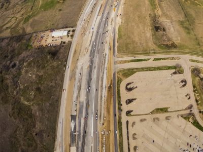 I-35W between SH 170 and Westport Pkwy. looking north