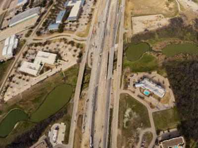 I-35W just north of Westport Pkwy. looking north