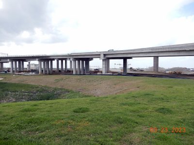 Work at the I-35W/SH 170 interchange