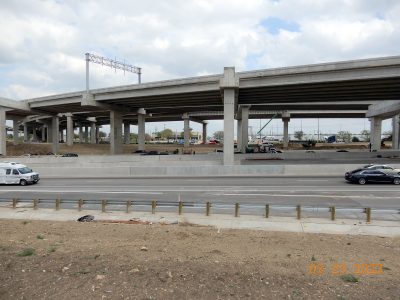 Work at the I-35W/SH 170 interchange