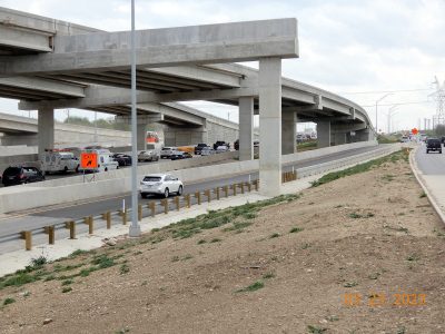 Work at the I-35W/SH 170 interchange
