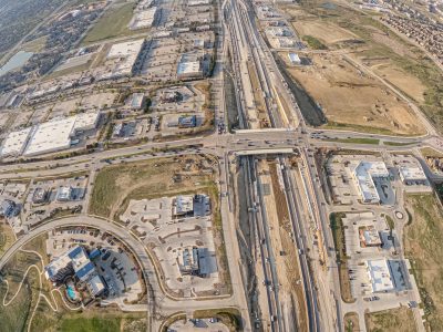 I-35W at Heritage Trace Pkwy. looking south