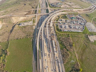 I-35W at SH 170 looking north