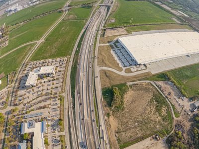 I-35W between Westport Pkwy. and Alliance Blvd. looking north