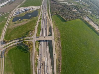 I-35W at Alliance Blvd. looking north