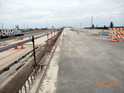 Work on I-35W between Heritage Trace Pkwy. and Golden Triangle Blvd. 