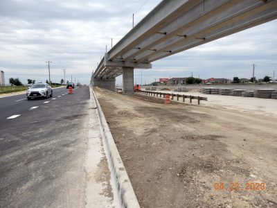 Work on I-35W between Heritage Trace Pkwy. and Golden Triangle Blvd. 