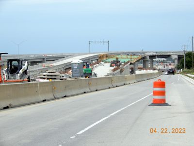 Work near the I-35W/SH 170 interchange