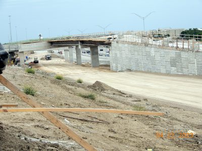 Work on I-35W between SH 170 and Westport Pkwy. 