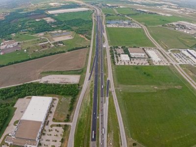 I-35W at Eagle Pkwy. looking south