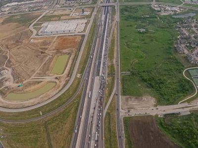 I-35W just south of N Tarrant Pkwy. looking north