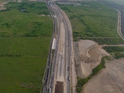 I-35W between Keller Hicks Rd. and SH 170 looking north