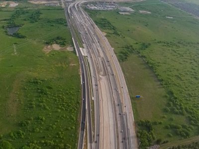 I-35W south of SH 170 looking north