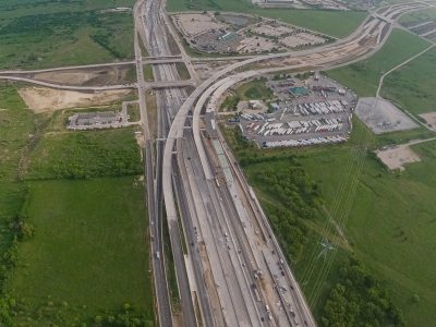 I-35W at SH 170 looking north