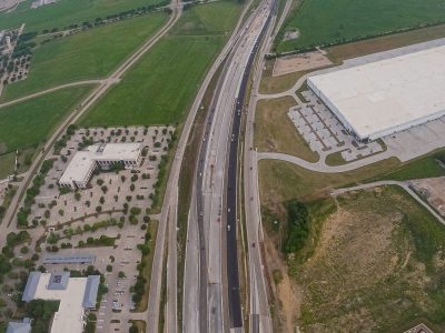 I-35W between Westport Pkwy. and Alliance Blvd. looking north