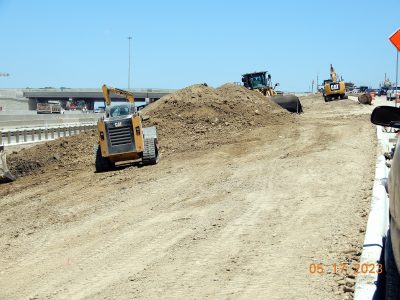 Work on I-35W between N Tarrant Pkwy. and Heritage Trace Pkwy. 