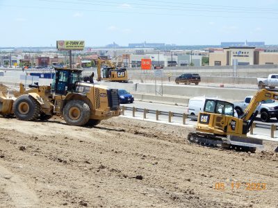 Work on I-35W between N Tarrant Pkwy. and Heritage Trace Pkwy. 