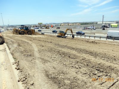 Work on I-35W between N Tarrant Pkwy. and Heritage Trace Pkwy. 