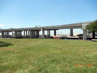 Work at the I-35W/SH 170 interchange