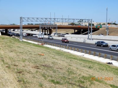 Work at the I-35W/SH 170 interchange
