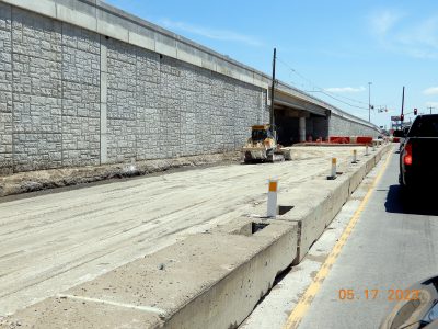 Work near Golden Triangle Blvd. at I-35W