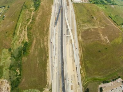I-35W between SH 170 and Westport Pkwy. looking south