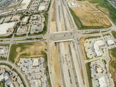 I-35W at Heritage Trace Pkwy. looking south