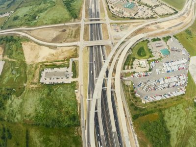 I-35W at SH 170 looking north