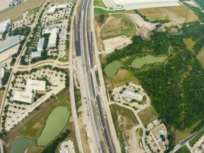 I-35W just north of Westport Pkwy. looking north