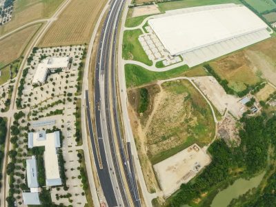 I-35W between Westport Pkwy. and Alliance Blvd. looking north