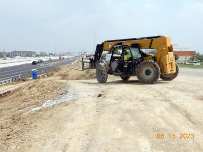 Work on I-35W between Heritage Trace Pkwy. and Golden Triangle Blvd. 