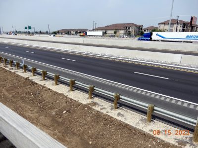 Work on I-35W between Heritage Trace Pkwy. and Golden Triangle Blvd. 