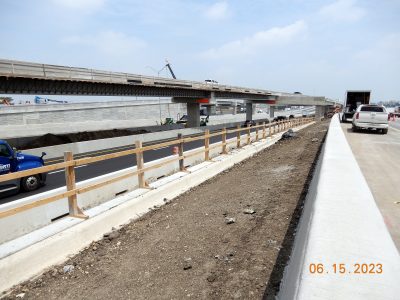 Work on I-35W between SH 170 and Westport Pkwy. 