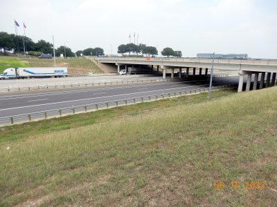 Work on I-35W at Alliance Blvd. 