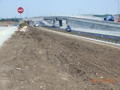 Work on I-35W between SH 170 and Westport Pkwy. 