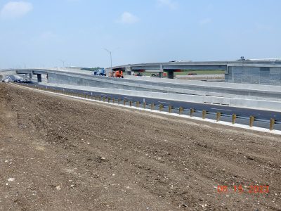 Work on I-35W between SH 170 and Westport Pkwy. 