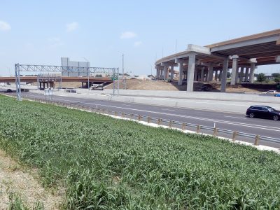 Work at the I-35W/SH 170 interchange